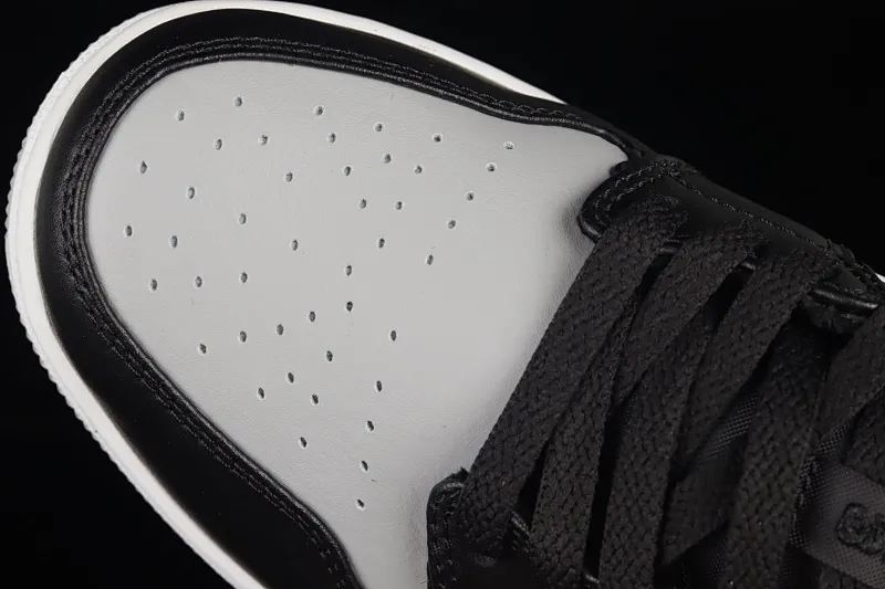 All categories Air Jordan Jordan series basketball shoes Air Jordan 1 Low G version pure original Air Jordan Low "Shadow Toe" AJ1 Joe 1 new black and gray low-top cultural sneakers 553558-052